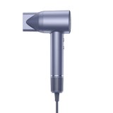 HAVIT High Speed hair dryer HD202 in metallic purple with concentrator nozzle.