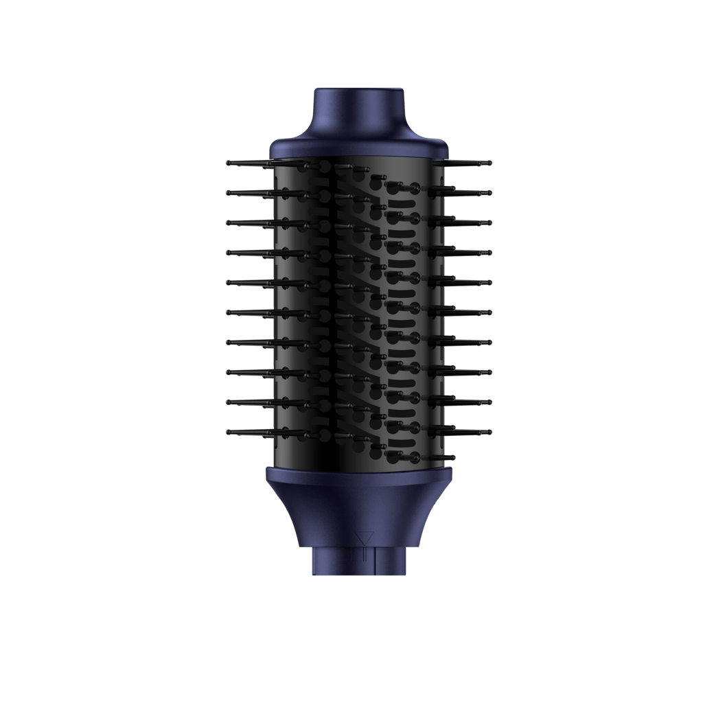 HAVIT High Speed hair dryer brush attachment in black and navy blue colors