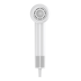 White HAVIT High-Speed Hair Dryer HD708 with sleek cylindrical design and vented handle.