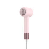 HAVIT High-Speed pink compact hair dryer with modern design and cord attached