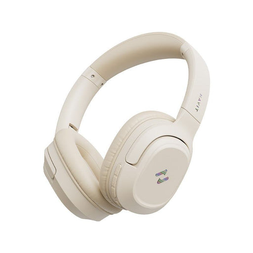HAVIT LIFE NC01H ANC Wireless Headphones H612BT PRO beige over-ear Bluetooth headphones with noise cancellation