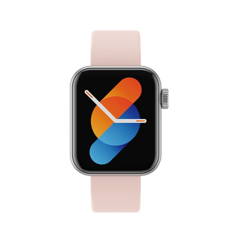 HAVIT M9062 smart watch with pink strap and digital display