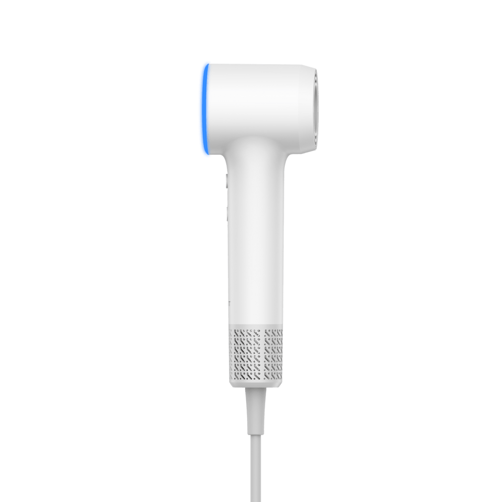 HAVIT Mini compact white high-speed hair dryer with cord