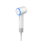 HAVIT Mini high speed white hair dryer HD072 with blue LED ring