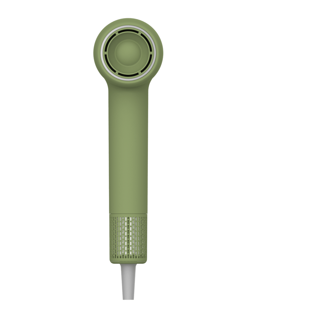 HAVIT Mini high-speed compact green hair dryer HD073 front view