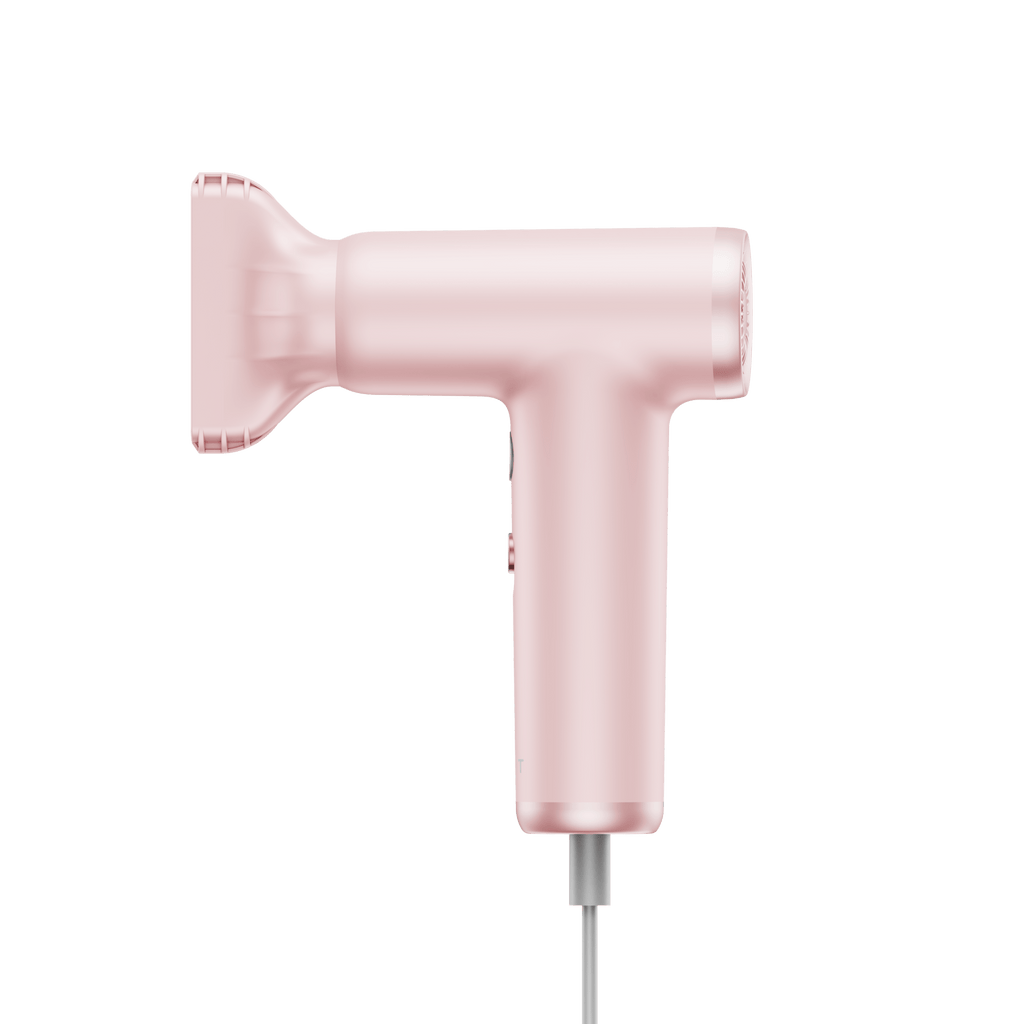 HAVIT Mini high-speed pink hair dryer HD672 compact design