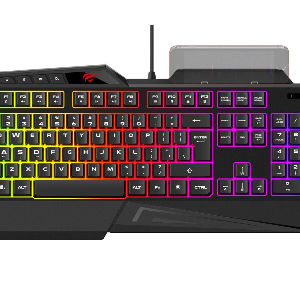 HAVIT Bàn phím có đèn nền đa chức năng KB488L-RU
