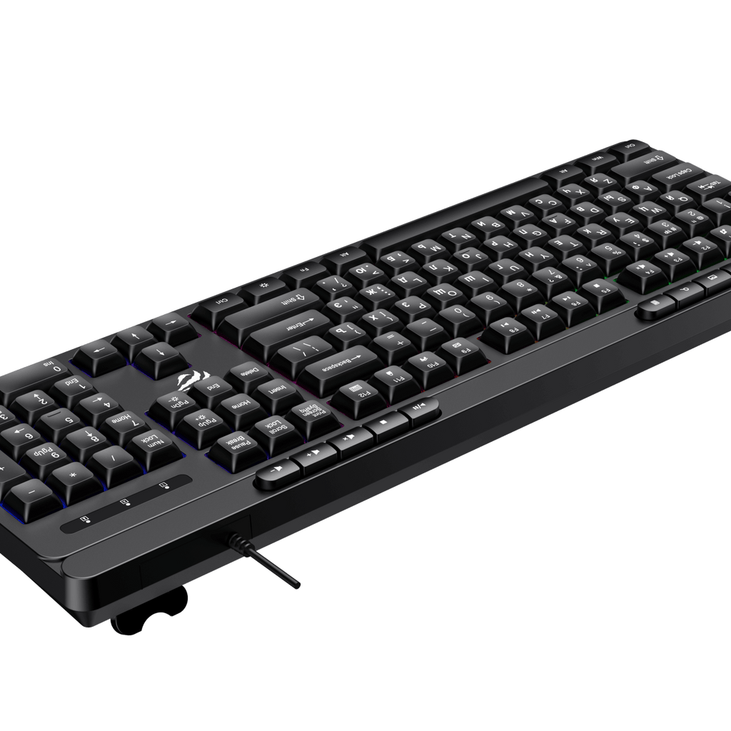 HAVIT Teclado retroiluminado multifunción KB907L-RU