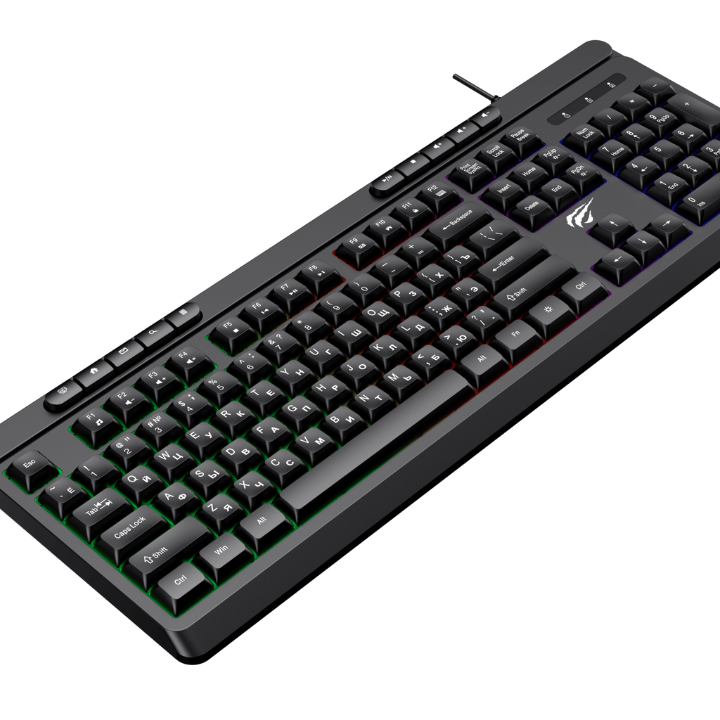 HAVIT Teclado retroiluminado multifunción KB907L-RU