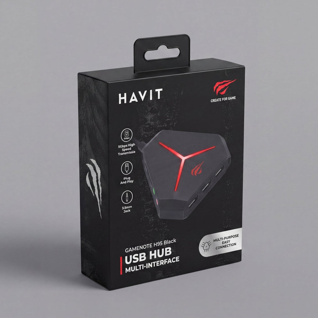 HAVIT Multi-Port USB Hub H95