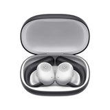 HAVIT OWSFIT 1 open-ear wireless earbuds in charging case, black and white compact design