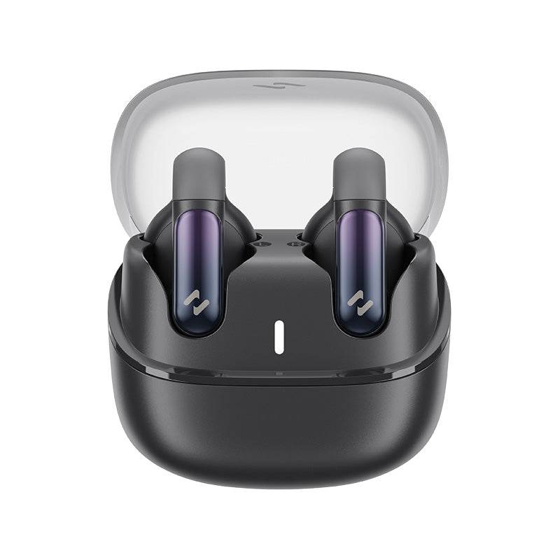Open Ear Clip Headphones Bluetooth V5.3, Clip on Earphones Wireless with Earhooks On-Ear, Sports Headset Bluetooth with 4 Microphones, Noising並行輸入 : Xmenha Clip On Earbuds Wireless Bluetooth Ear Clips