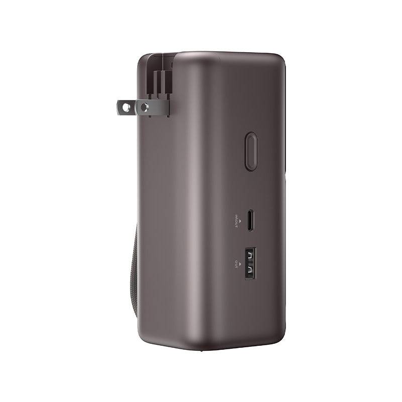 HAVIT Power Bank PB37 USB-C AC with foldable plug and dual charging ports