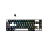 HAVIT RGB Backlit Mechanical Keyboard KB906L with compact design and USB-C cable