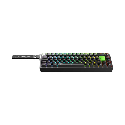 KB921L PRO mechanical keyboard RGB per-key backlighting effect | HAVIT