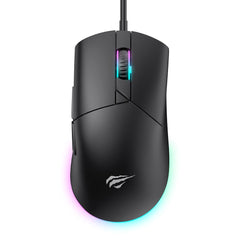 alt
MS1038 Gaming-Maus mit 8000 DPI Präzisions-Optiksensor, Draufsicht | HAVIT
