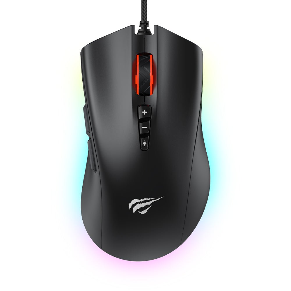 HAVIT RGB Backlit Programmable Gaming Mouse MS1040