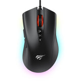 HAVIT RGB Backlit Programmable Gaming Mouse MS1040