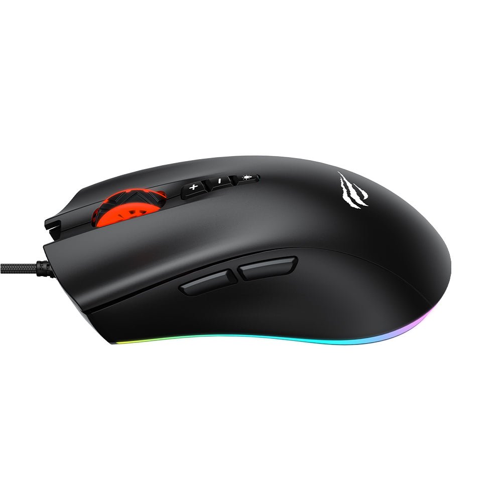 HAVIT RGB Backlit Programmable Gaming Mouse MS1040