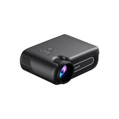 Proyector inteligente PJ209 vista de la lente frontal de 85W y panel de entrada | HAVIT