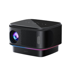 PJ300 smart projector 95W front lens and input panel view | HAVIT