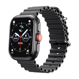 HAVIT Smart Watch M9068 with black perforated strap and fitness tracking display