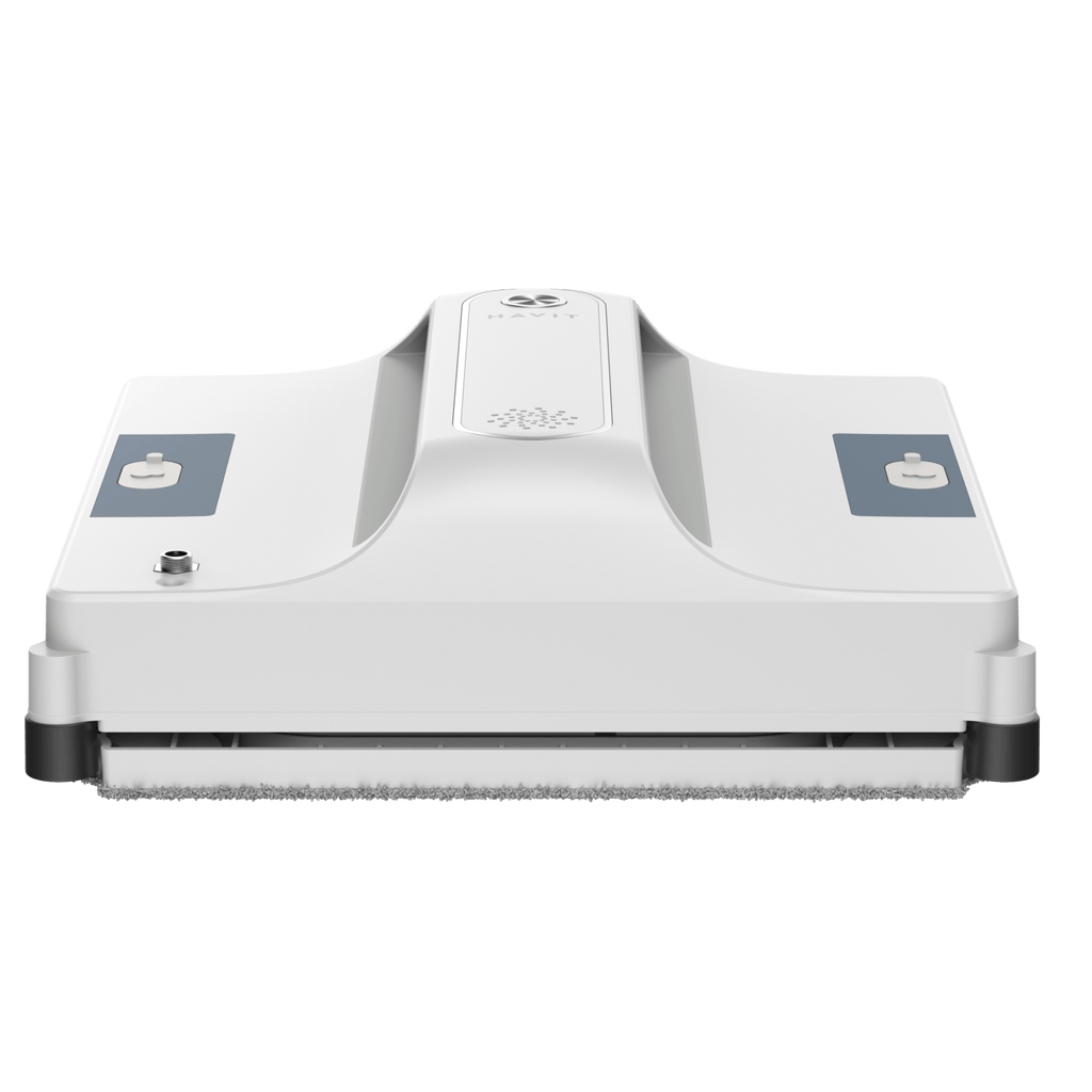 HAVIT Smart Window Cleaner Robot HDR105 white front view isolated on white background