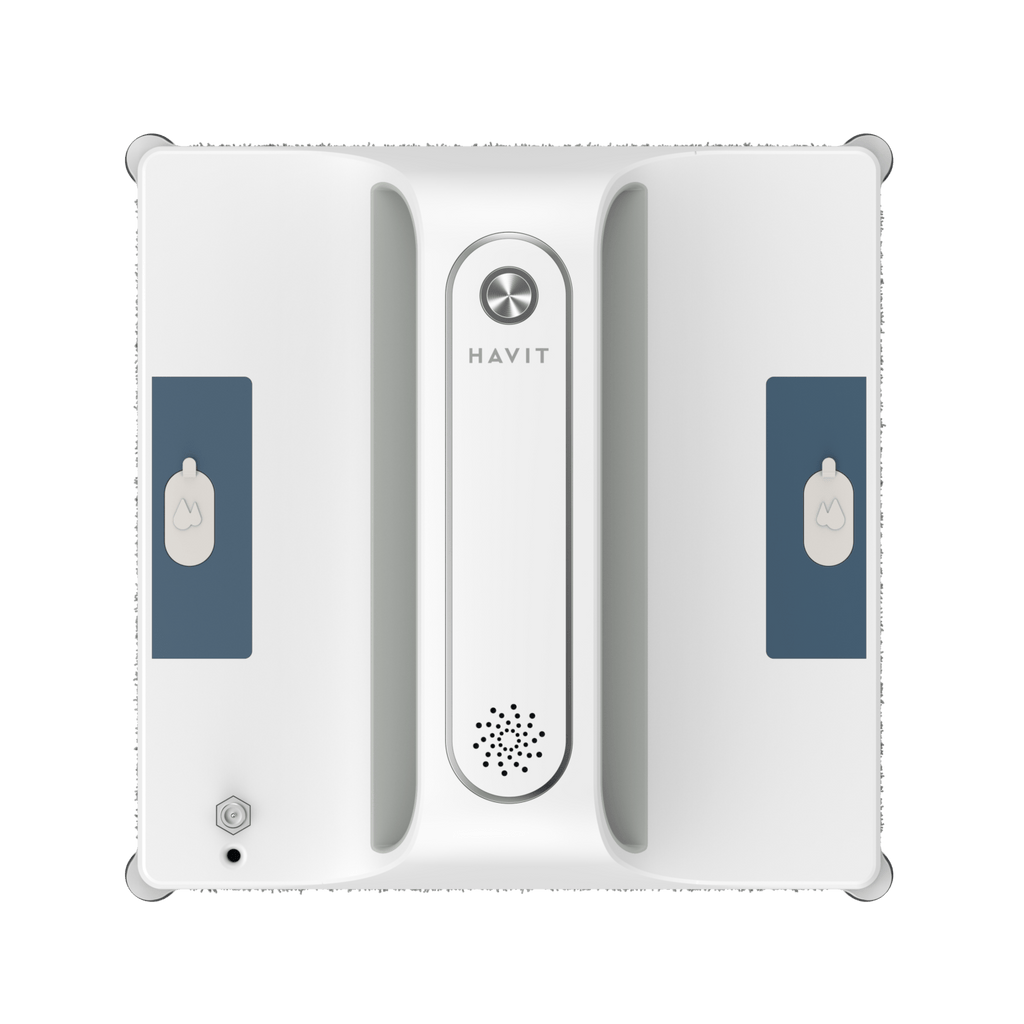 HAVIT Smart Window Cleaner Robot HDR105 white rectangular design with central control panel and side cleaning pads