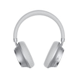 HAVIT SPACE NC02H hybrid active noise cancelling Bluetooth wireless headphones in silver and white color