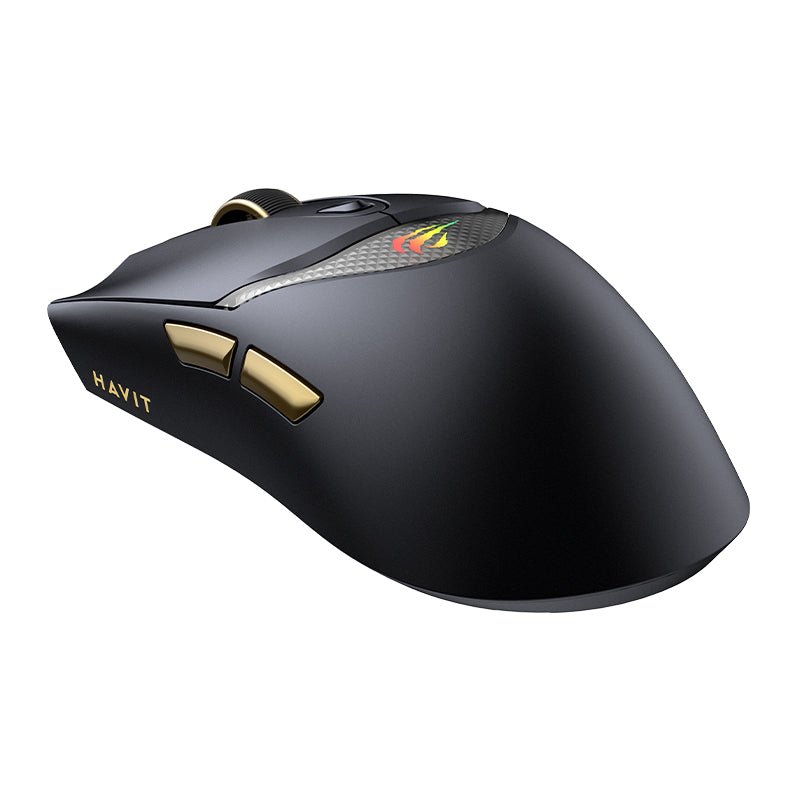 HAVIT Tri-Mode Gaming Mouse with RGB Charging Dock HOUYI-M4 Max V8K