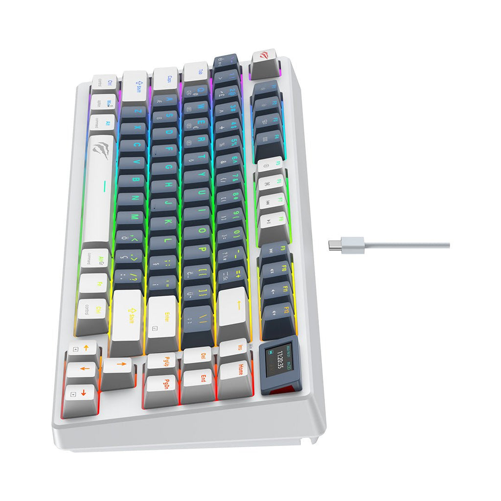 HAVIT Tri-Mode Wireless Mechanical Keyboard KB884L Pro-TUR