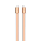 HAVIT 4.99mm ultra-thin USB-C to USB-C cable in rose gold color