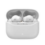 HAVIT TW991 True Wireless Stereo Noise Cancelling Earbuds in white with charging case