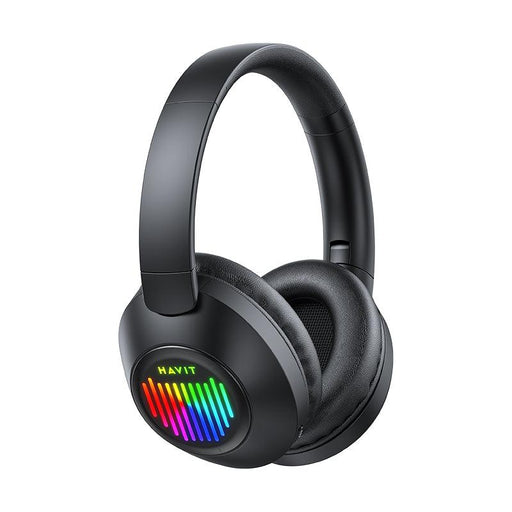 HAVITH663BT Wireless Bluetooth Headphones with RGB Light