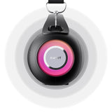 SK821BT Strong Bass Wireless Speaker 821 with LED display and hanging strap.