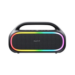 SK862BT altavoz inalámbrico 4000mAh con radiador pasivo 360° vista frontal | HAVIT