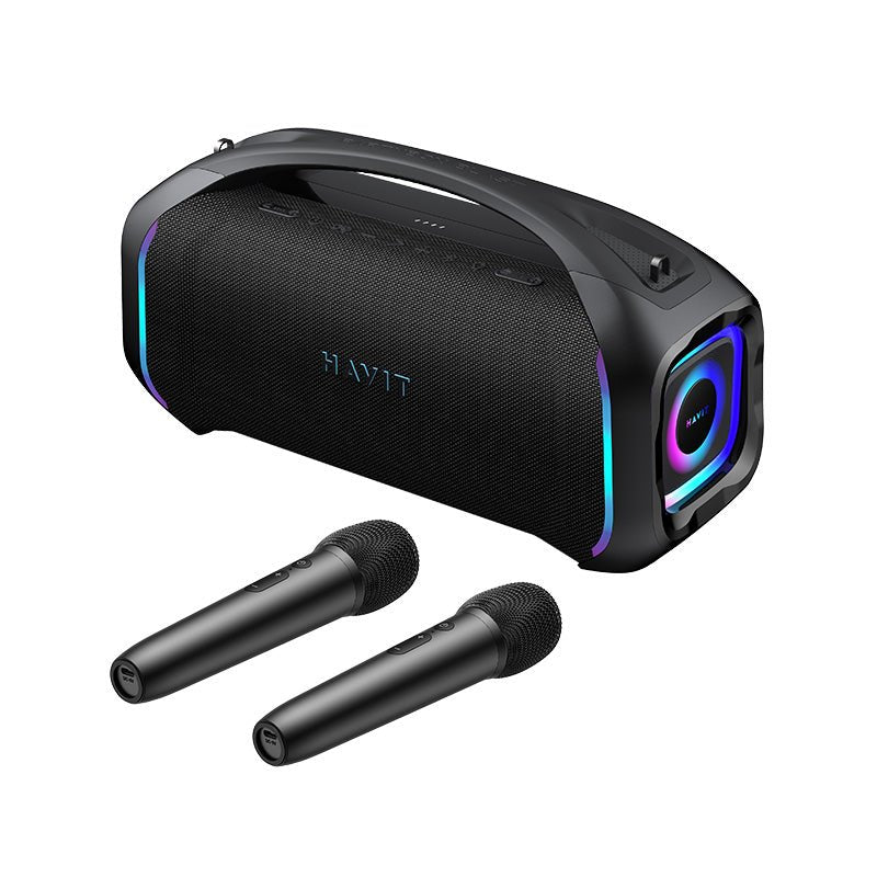 Loa không dây HAVIT với micro Partyblast Go chống nước